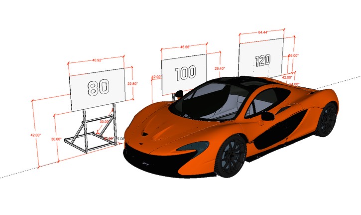 Size relationship to the car 